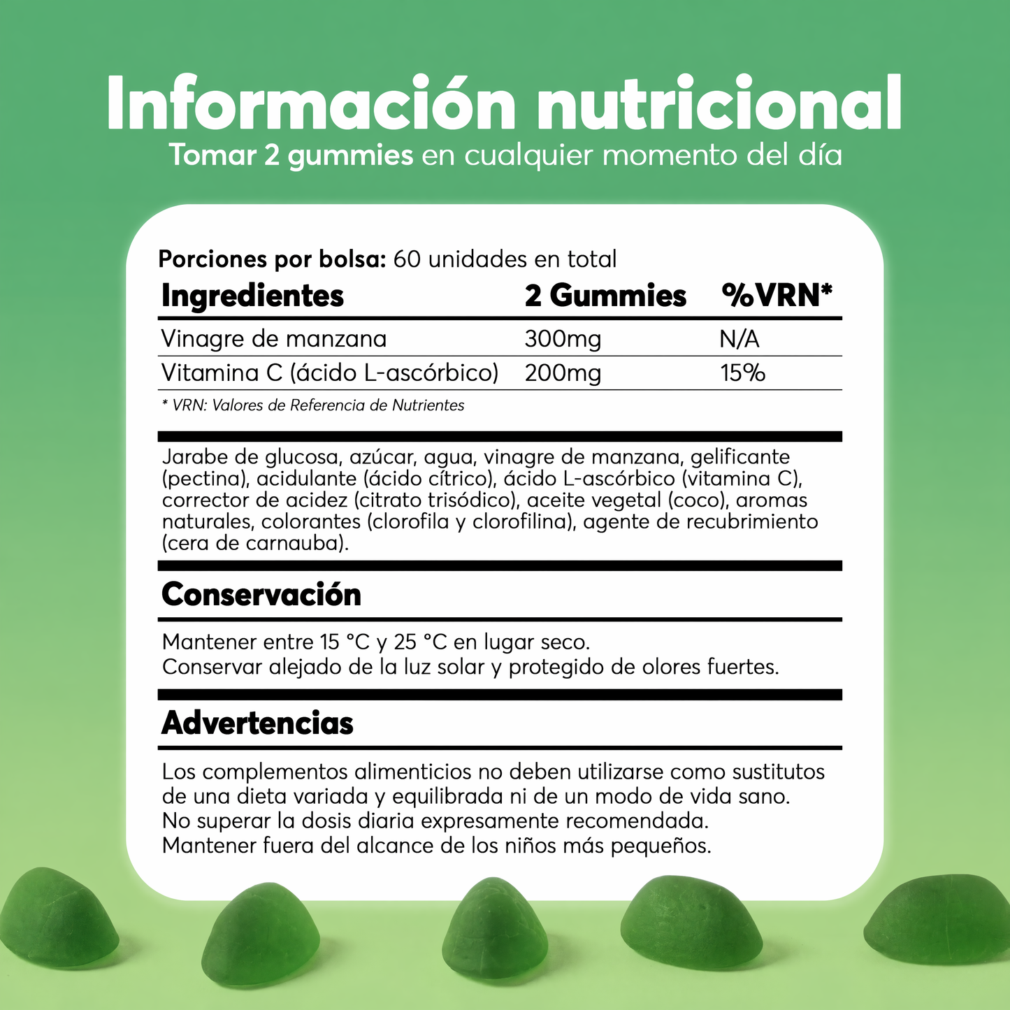 MyGutly Gominolas de Vinagre de Manzana