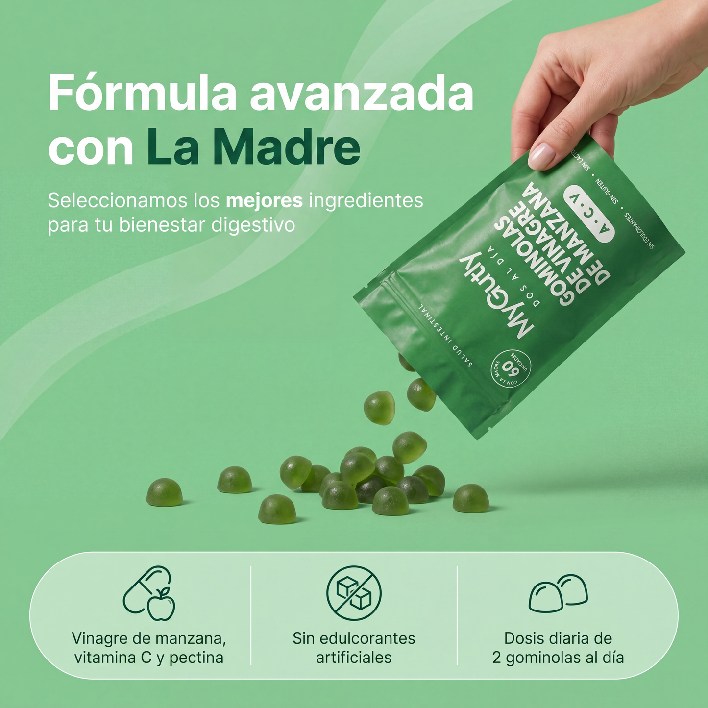 MyGutly Gominolas de Vinagre de Manzana