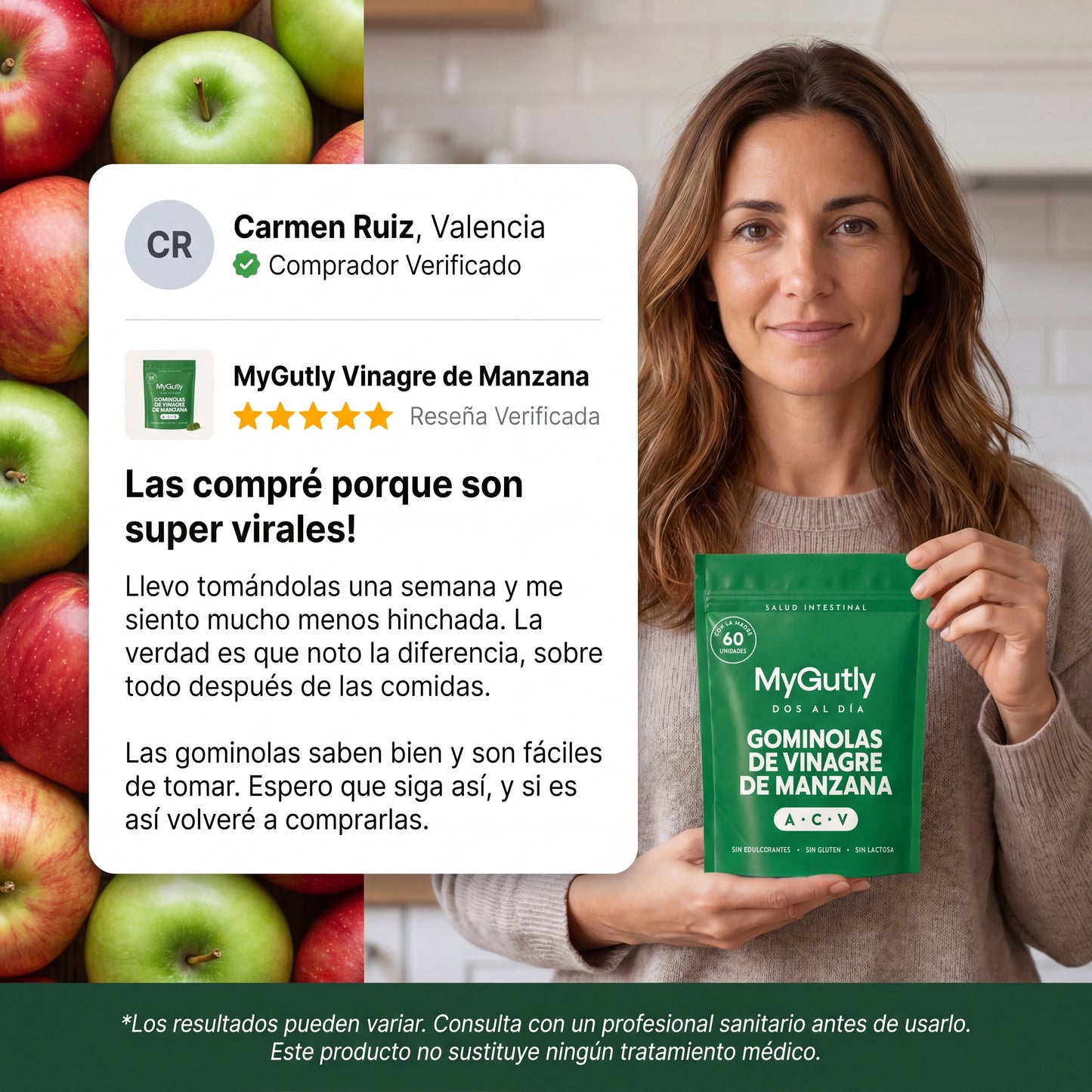 MyGutly Gominolas de Vinagre de Manzana