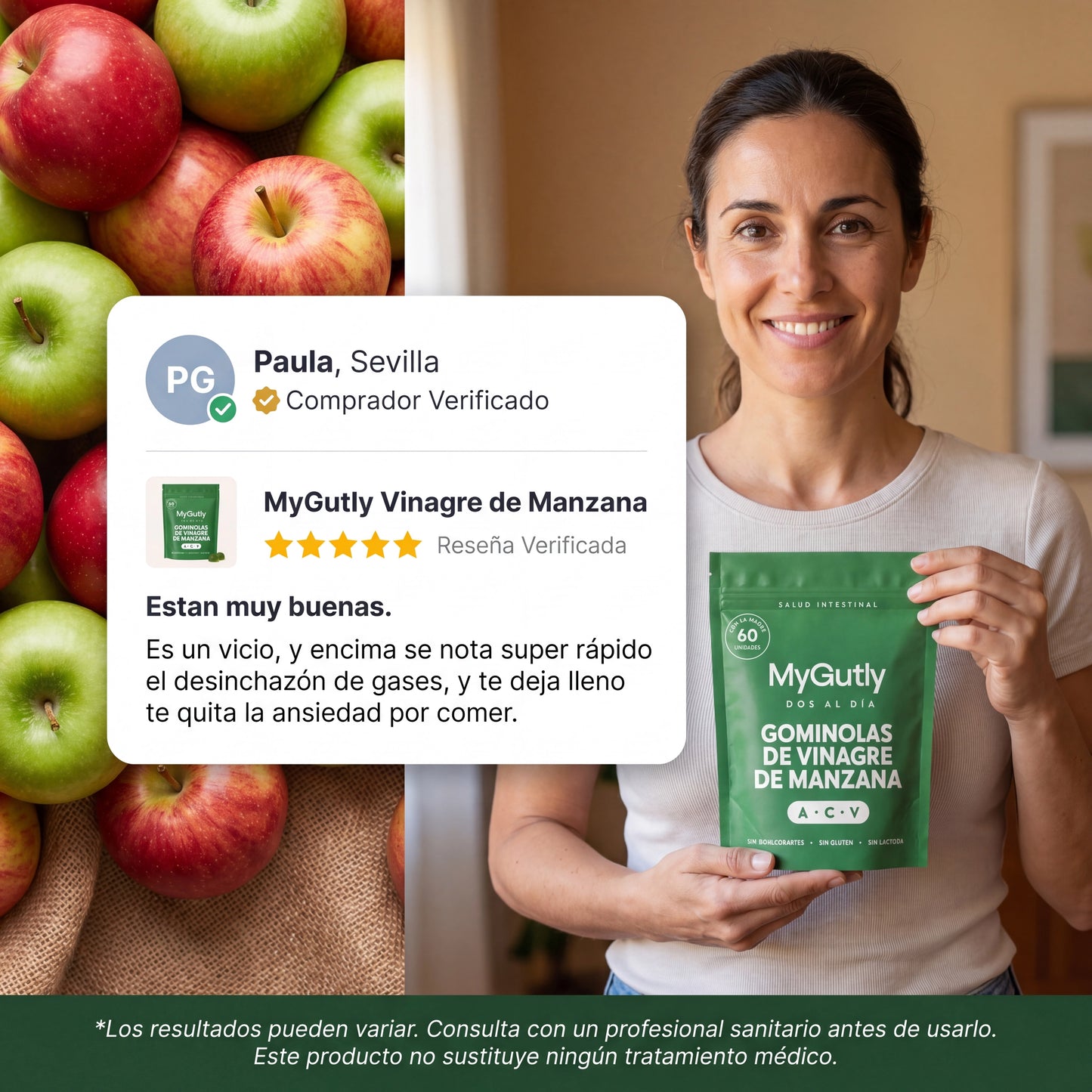 MyGutly Gominolas de Vinagre de Manzana