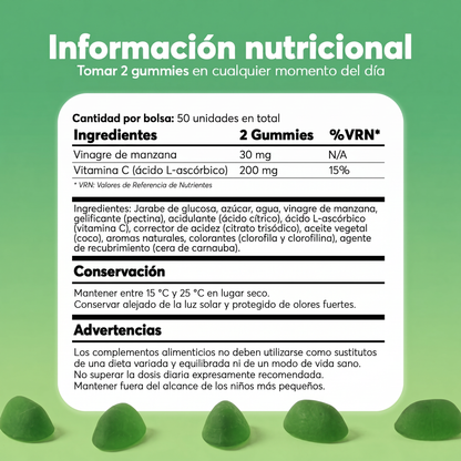 Gominolas de Vinagre de Manzana que por Fin Saben Bien