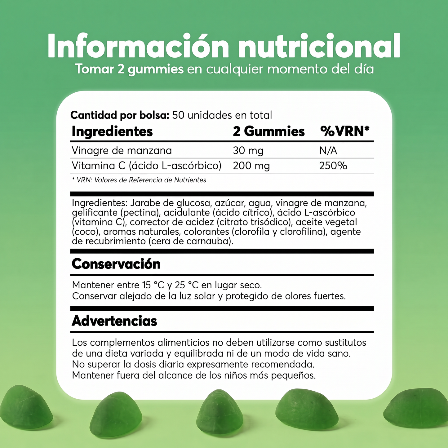Gominolas de Vinagre de Manzana que por Fin Saben Bien