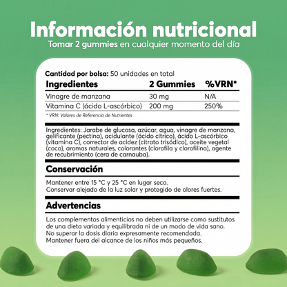 Gominolas de Vinagre de Manzana que por Fin Saben Bien